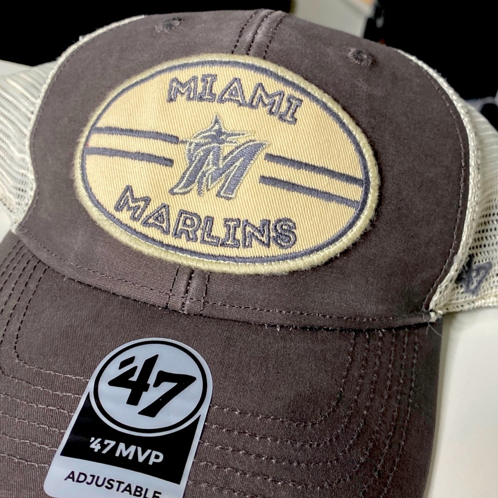 NWT Miami Marlins Men Baseball Hat ‘47 Snapback ⚾️